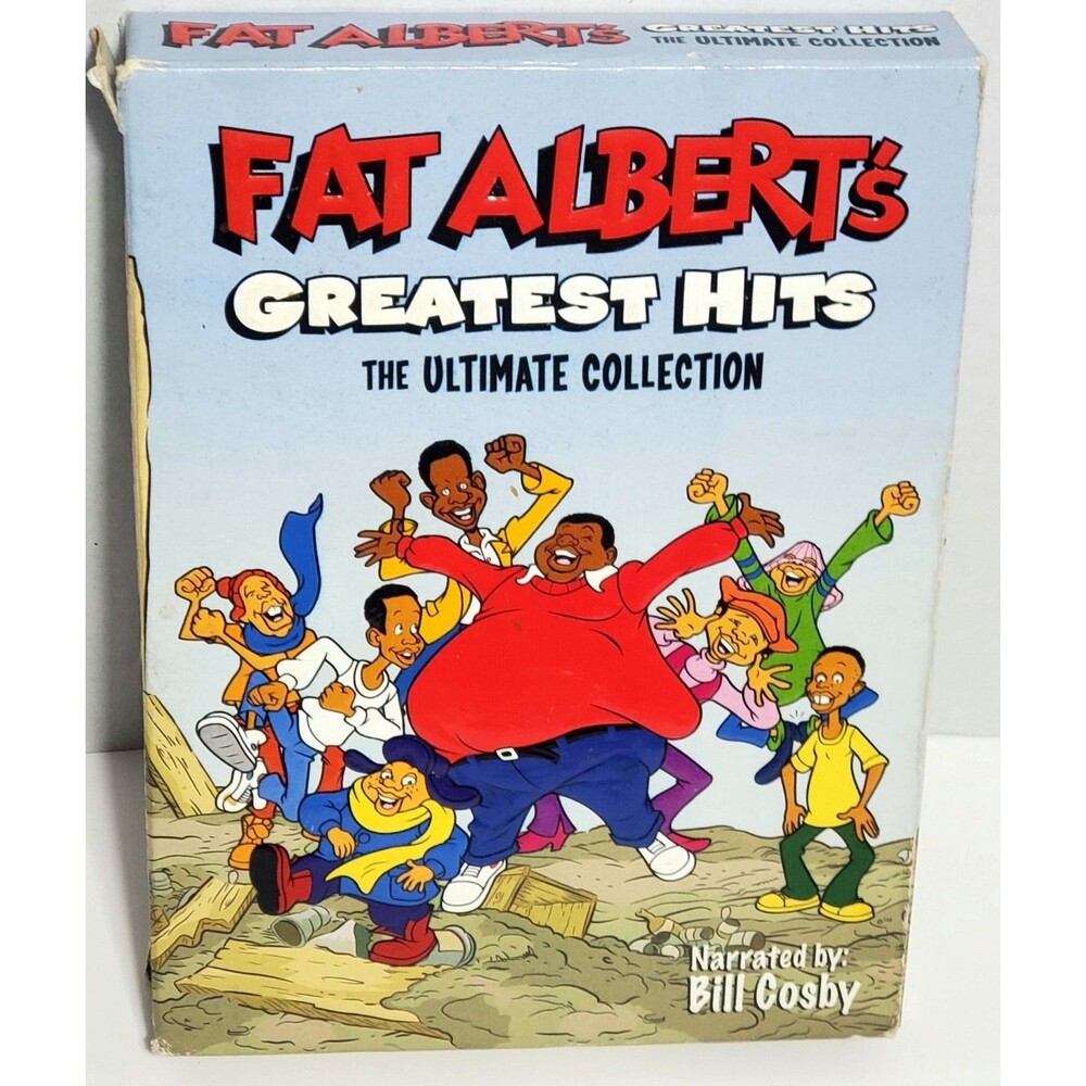 Fat Albert Greatest Hits 4-Disc DVD Set (2004) Classic Animated Comedy Tested
